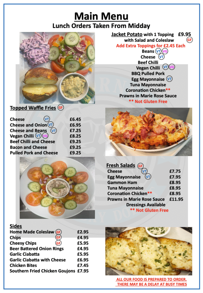 main menu